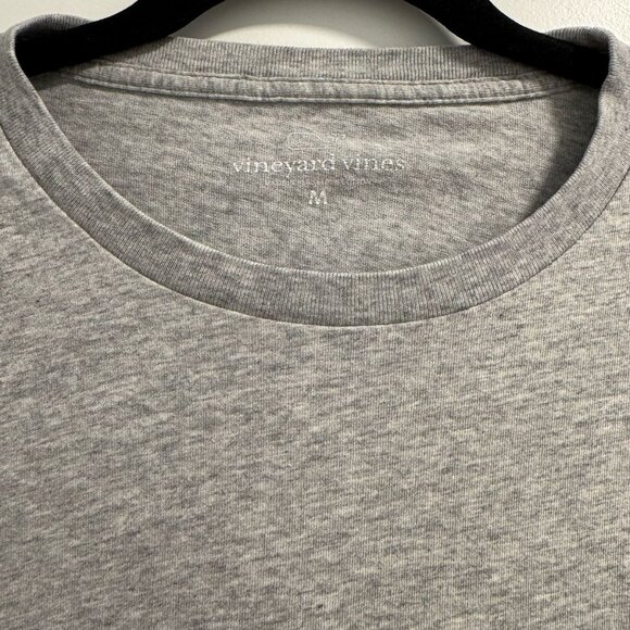 Vineyard Vines Men’s Long Sleeve T-Shirt — Gray | Size Medium - Picture 5 of 7